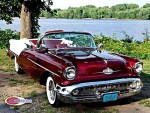 1957-Olds-Convertible-Red-White