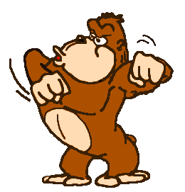 ape beat chest