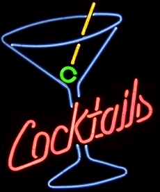 cocktails neon