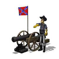 confederate cannon flag
