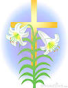 easter cross lily