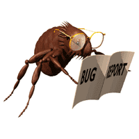 flea reads bug report