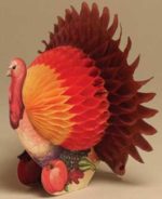 honeycomb-paper-turkey-decoration