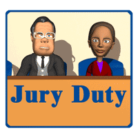jury duty nodding
