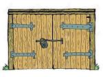 locked-wooden-gates