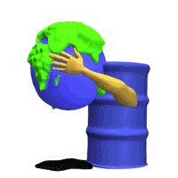 squeeze oil gas earth